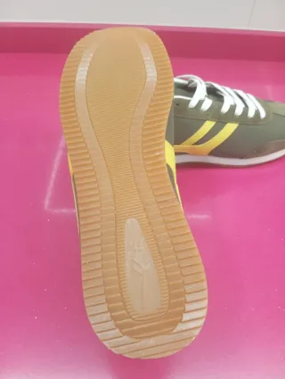 Zapatillas deportivas Often hombre verde y amarill