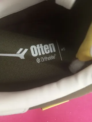 Zapatillas deportivas Often hombre verde y amarill