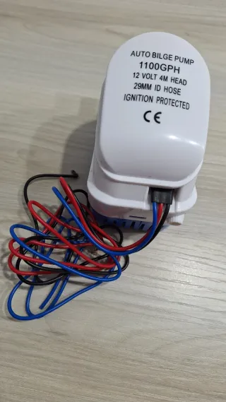 Bomba achique 12V 1100GPH