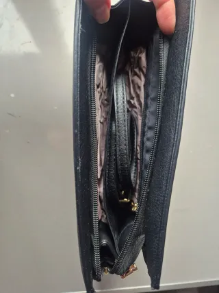 Borsa Gucci Nero con Striscia Verde e Rossa