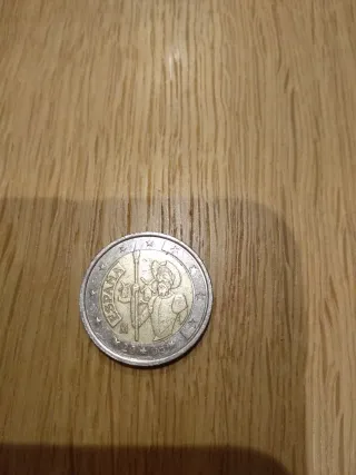 Moneda 2€ España El Quijote 2005