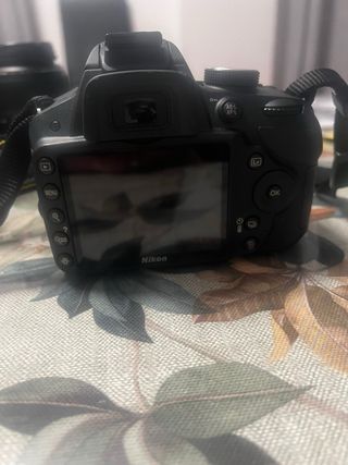 Cámara Nikon D3200 Negra