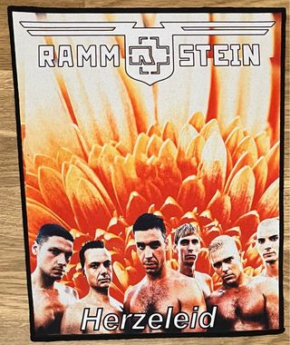 Backpatch Rammstein Herzleid 30x36cm