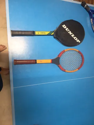 Pack 2 raquetas clásicas tenis