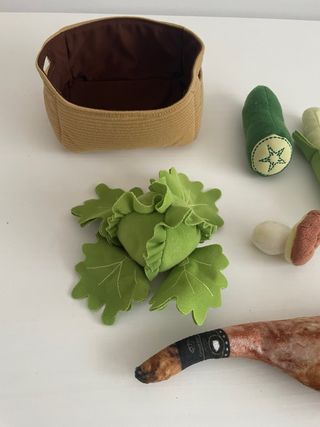 Juego Verduras Blanditas Ikea