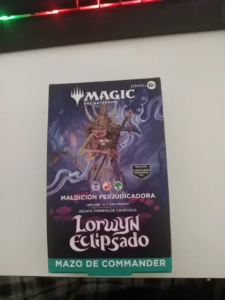 Mazo Magic Lorwyn Eclipsado Commander Español