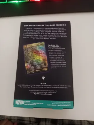 Mazo Magic Lorwyn Eclipsado Commander Español