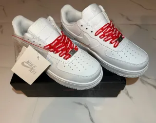 Nike Air Force 1 Low Supreme Blanco Talla 39