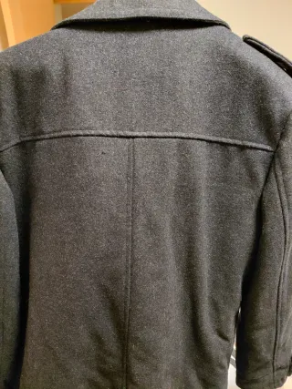 Abrigo Caballero Gris Oscuro Talla 52