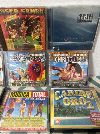 Lote 26 CDs Recopilatorios Salsa Caribe