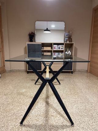 Mesa comedor estilo industrial