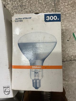 Lámparas Industriales Philips y Sylvania