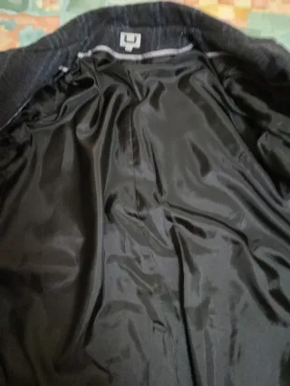 Chaquetón Adolfo Domínguez Mujer Gris