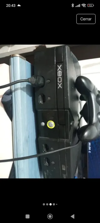 Consola Xbox Microsoft Negra