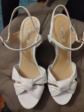 Sandalias Geox Blancas Talla 39