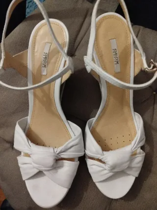 Sandalias Geox Blancas Talla 39