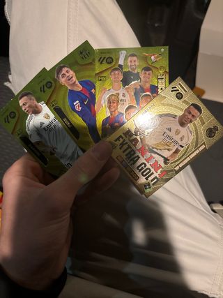 Panini Extra Gold Cartas Fútbol