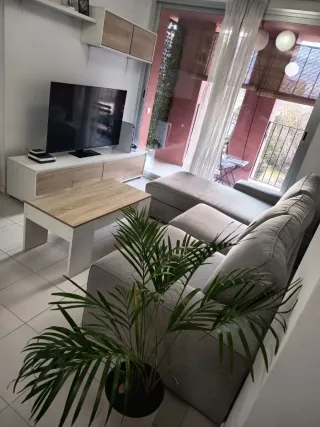 Sofá modular gris 3 plazas