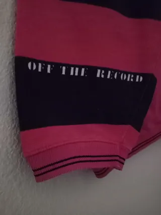 Sudadera Off The Record futsia y axul marino