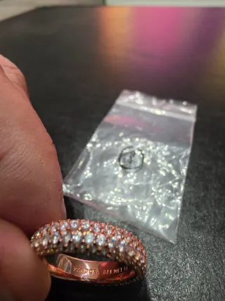 Anillo Pandora Talla 9 Oro Rosa