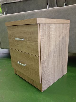 Mesita de noche 2 cajones