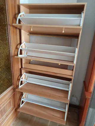 2 Zapateros de madera