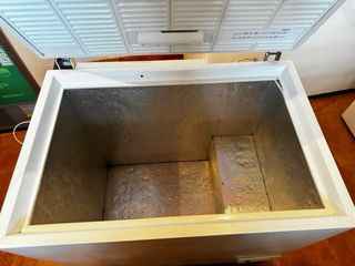 Congelador horizontal.  transporte disponible