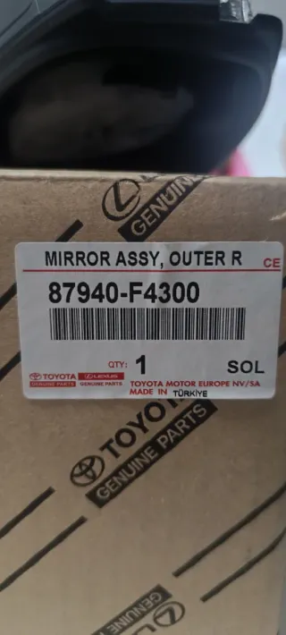 Retrovisor Toyota CHR