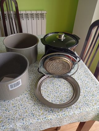 Olla GM G,cabezal horno,slowpot,2cubetas ceramica