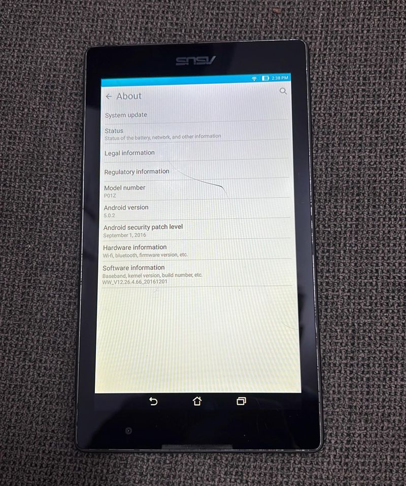 Tablet ASUS Negra afbeelding 2