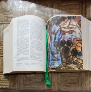 Biblia grande tamaño atril.