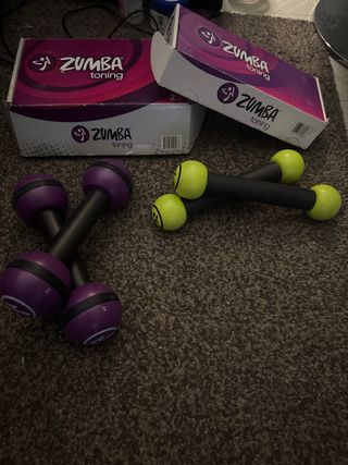 Zumba Toning Dumbbells pesas
