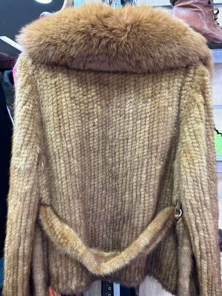 Abrigo Cortefiel visón sintético Talla M
