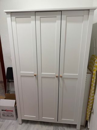 Armario 3 puertas blanco