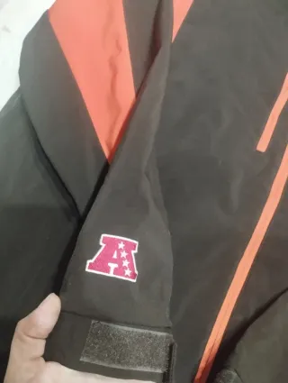 Chaqueta NFL Talla XXL Marrón y Naranja