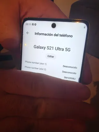 Scatola per Samsung Galaxy S21 Ultra 5G