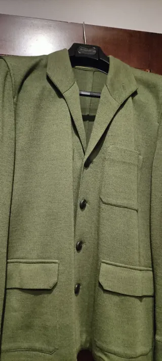 Chaqueta Teba verde hombre