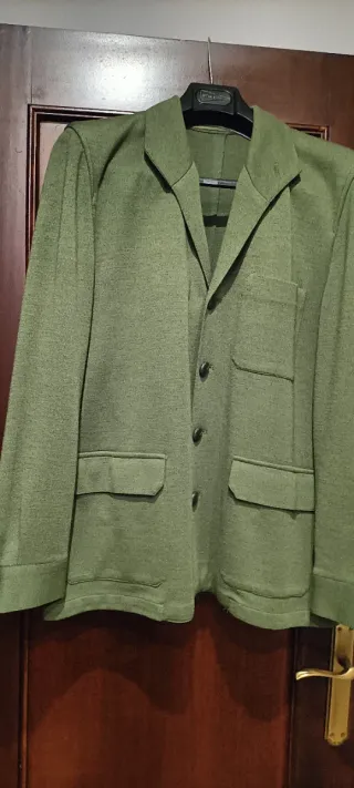 Chaqueta Teba verde hombre
