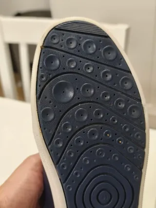 Zapatillas Geox niño azul