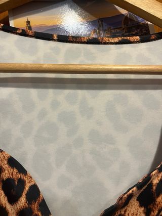 Body estampado leopardo mujer