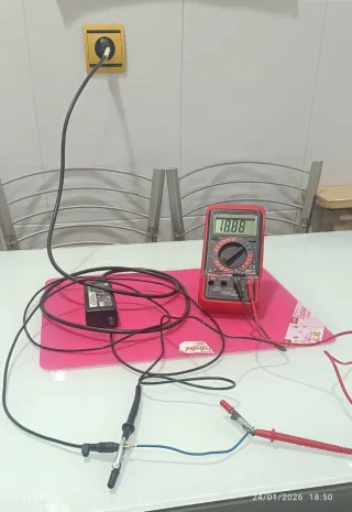 Alimentador  de corriente HP.