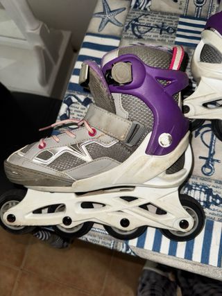 Patines Oxelo talla 32–35 – usados / desgastados