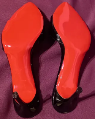 Sandalias Negras Tacón Alto NUEVAS A ESTRENAR!!