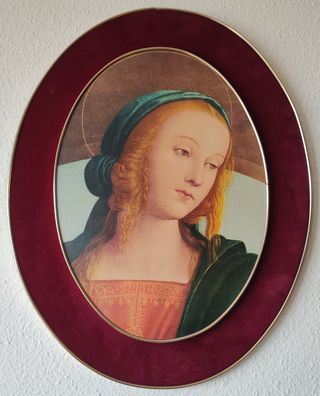 Lote de objetos religiosos