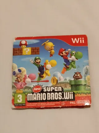Consola Wii Roja + Juego New Super Mario Bros