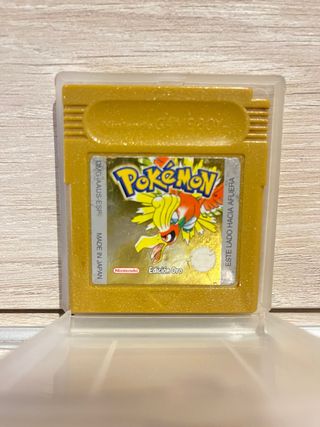 Pokémon Oro Game Boy DMG-AAUS-ESP