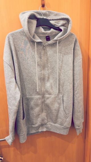 Sudadera SHEIN Gris Talla L