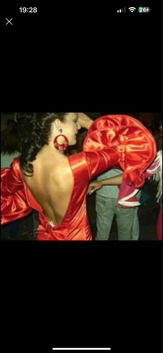 Vestido Flamenca Rojo