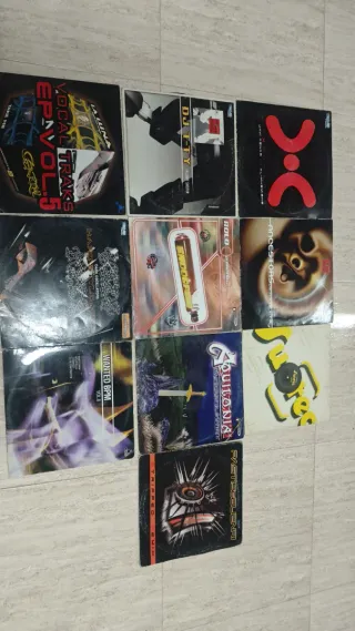 Lote Vinilos Makina Dance Electro