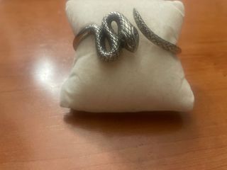 Brazalete Serpiente Plata de ley de 925,o chapado